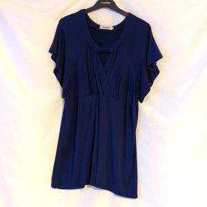 Navy Blue Top